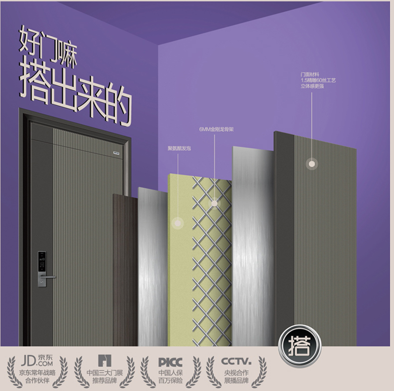 好門嘛 搭出來的